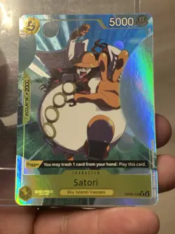 Satori OP05-105 Alternate Art Premium Booster The Best One Piece Card English - Image 1
