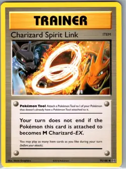 Charizard Spirit Link 75/108 Non Holo XY - Evolutions - Pokemon Card - NM - Image 1