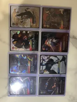 Set of 8x Overnumbered Showcase Cards Overnumber Legends Riftbound TCG - NM - Image 2