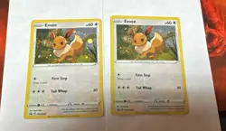 Eevee SWSH095 SWSH: Sword & Shield Promo Cards Holo x2 - Image 1