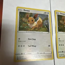 Eevee SWSH095 SWSH: Sword & Shield Promo Cards Holo x2 - Image 2