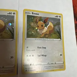 Eevee SWSH095 SWSH: Sword & Shield Promo Cards Holo x2 - Image 3