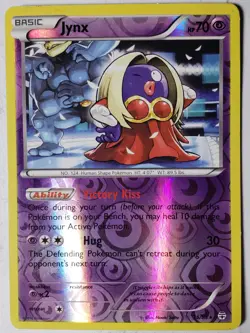 REVERSE HOLO Jynx 36/83 VLP - RARE XY Generations Pokemon Card - Naoki Saito Art - Image 1