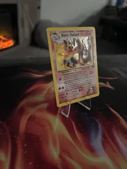 Blaine's Charizard 2/132 Gym Challenge Holo MP/LP WOTC Vintage Grail - Image 3