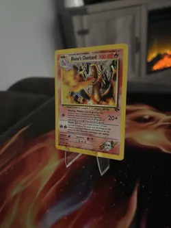Blaine's Charizard 2/132 Gym Challenge Holo MP/LP WOTC Vintage Grail - Image 4