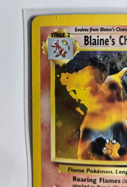 Blaine's Charizard 2/132 Gym Challenge Holo! Pokemon TCG VINTAGE - Image 4