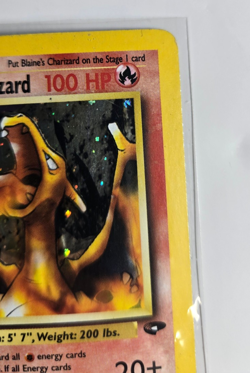 Blaine's Charizard 2/132 Gym Challenge Holo! Pokemon TCG VINTAGE - Image 5