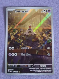 Sandygast 214/193 Pokemon Paldea Evolved Pokemon TCG NM - Image 1