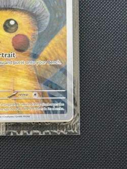 Pikachu with Gray Felt Hat Van Gogh Promo SVP #085 Pokemon Sealed - Image 5