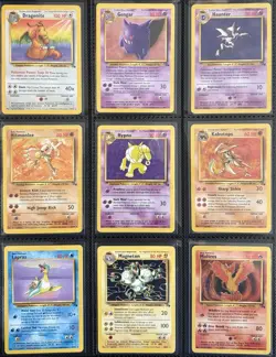 Pokemon Fossil 100% Complete Master Set 62/62 WOTC Vintage 1999 Holo Rare - Image 3