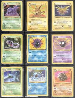 Pokemon Fossil 100% Complete Master Set 62/62 WOTC Vintage 1999 Holo Rare - Image 4