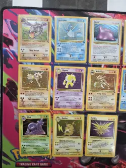Pokemon Fossil 100% Complete Master Set 62/62 WOTC Vintage 1999 Holo Rare - Image 1