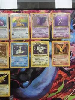 Pokemon Fossil 100% Complete Master Set 62/62 WOTC Vintage 1999 Holo Rare - Image 2