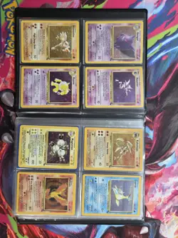 Pokemon Fossil 100% Complete Master Set 62/62 WOTC Vintage 1999 Holo Rare - Image 4