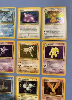 Pokemon Fossil 100% Complete Master Set 62/62 WOTC Vintage 1999 Holo Rare - Image 4