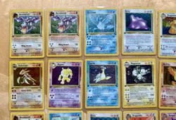1st Edition Pokemon Fossil Master Set 63/62 100% Complete First Edition Vintage - Image 2