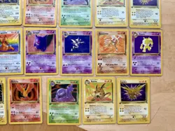 1st Edition Pokemon Fossil Master Set 63/62 100% Complete First Edition Vintage - Image 5