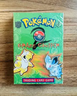 Pokemon Base Set 2 Theme Deck - Grass Chopper (Factory Sealed, w/ Acrylic Case) - Image 2