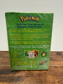 Pokemon TCG Grass Chopper Base Set 2 Theme Deck Sealed Wizards of The Coast 1999 - Image 3