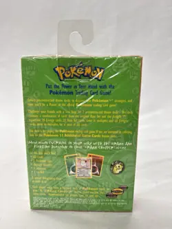 SEALED Wizards of the Coast Pokemon Grass Chopper Theme Deck Base Set 2 - Image 2