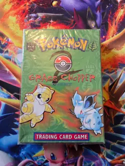 Pokemon Grass Chopper Theme Deck Base Set II Sealed - Image 1