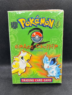 SEALED Pokemon Card Base Set 2, Grass Chopper Theme Deck WOTC 1999-2000 - Image 1