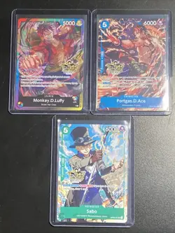 ONE PIECE 3 BROTHERS~3RD ANNIVERSARY PROMO SET(Pack Fresh) - Image 1