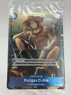One Piece TCG: Portgas D. Ace P-074Promo Tin Pack Set Vol. 2 Sealed English - Image 1
