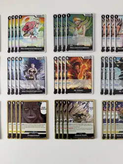 OP14 Black Crocodile Full Deck w/ Alt Art Leader & SEC | One Piece | MINT - Image 3