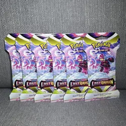 Pokemon TCG Lost Origin Sleeved Booster Pack x6 Brand New & Sealed 820650850561 - Image 1