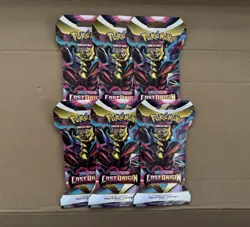 6x Pokemon: Lost Origin Sleeved Booster Packs (BRAND NEW SEALED) - Image 1