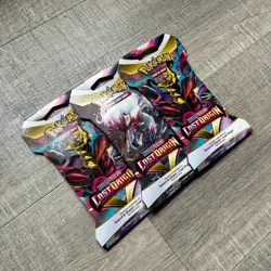 Pokemon TCG Lost Origin Sleeved Booster Pack [x3] Brand New & Sealed 820650850561 - Image 2