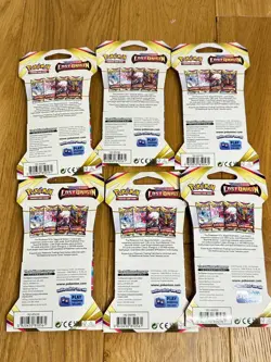 Pokemon TCG Lost Origin Sleeved Booster Packs x6 BRAND NEW SEALED - Image 2
