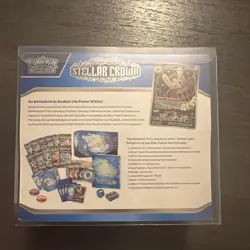 Pokemon Center Stellar Crown Elite Trainer Box 1x New Sealed PC ETB With Case - Image 3