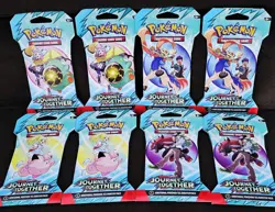 Pokemon-Journey Together Sleeved Booster Packs- LOT OF 8 - Image 2