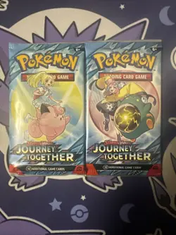 Pokemon Journey Together Booster Packs - New/Sealed 2 Packs - Image 1