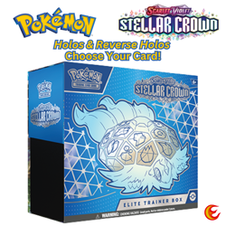Pokemon Stellar Crown Holos & Reverse Holos Choose Your Card! LP/NM - Image 1
