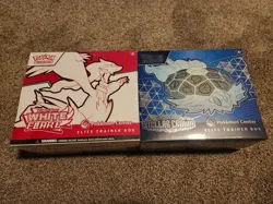 Pokemon Center Stellar Crown & White Flare Elite Trainer Box ETB Set New Sealed - Image 1