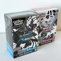 POKEMON TCG 2X BLACK BOLT & WHITE FLARE BOOSTER BUNDLE TRADING CARDS NEW SEALED - Image 1