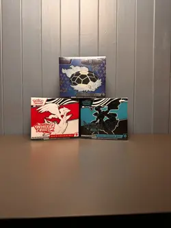 Pokemon Black Bolt and White Flare & Stellar crown ETB Sealed Elite Trainer Box - Image 1