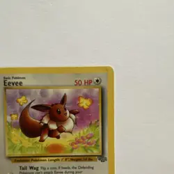 Pokemon Eevee 50 HP Common 51/64 Jungle 1999 English TCG Card - Image 3