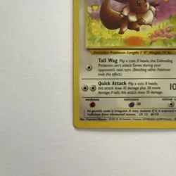 Pokemon Eevee 50 HP Common 51/64 Jungle 1999 English TCG Card - Image 5