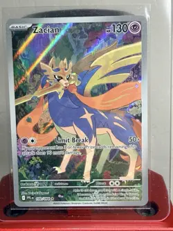 Zacian 100/94 Phantasmal Flames Illustration Rare Pokemon Card TCG - Image 1