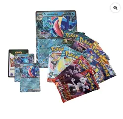 Pokemon Trading Card Game Greninja and Kingdra EX special Collection IN HAND NEW - Image 3