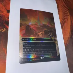 Blast Zone (0002) (Borderless) Edge of Eternities: Stellar Sights Foil - Image 1