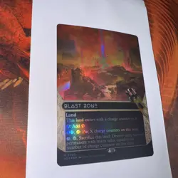 Blast Zone (0002) (Borderless) Edge of Eternities: Stellar Sights Foil - Image 2