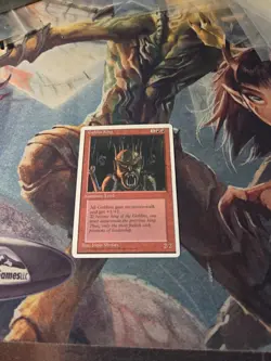 Magic The Gathering: Goblin King 4th Edition MP - Image 1
