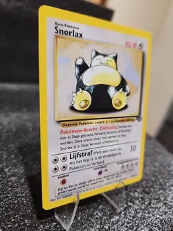 Snorlax 27/64 Non-Holo Pokemon Jungle WOTC 1999 MP Dutch MINT - Image 5