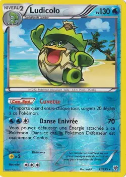 Ludicolo Reverse - N&B:Tempete Plasma - 31/135 - Carte Pokemon Francaise - Image 1