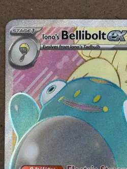 Pokemon TCG Bellibolt EX Black Star Promo 194 Full Art Holo (English) LP - Image 3